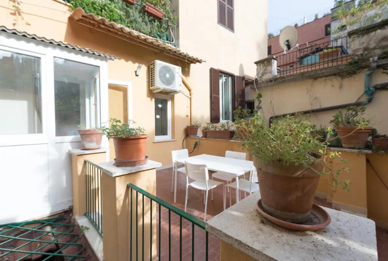 Quiet With Large Terrace In Spanish Steps Area Roma Exterior foto